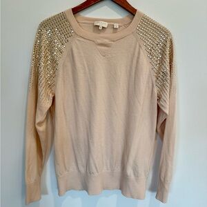 Ted Baker light pink thin sweater. Size 4.